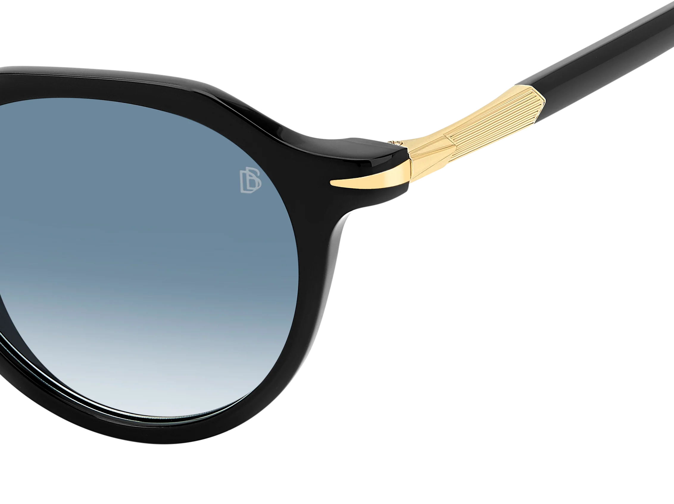 DB 1171/S - Black Gold - Dk Blue Shaded - Image 4
