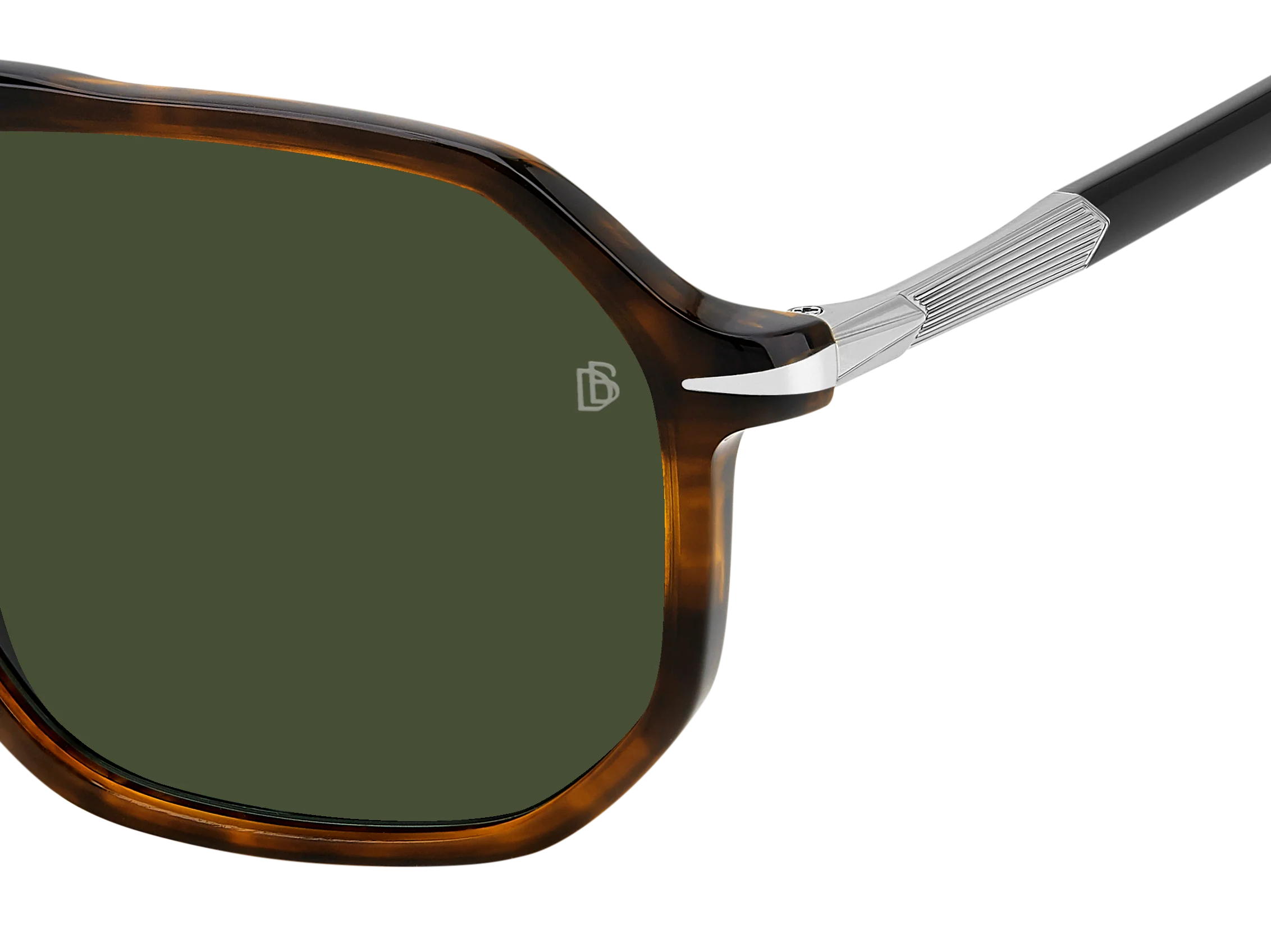 DB 1172/S - Brown Horn Ruthenium - Green - Image 4