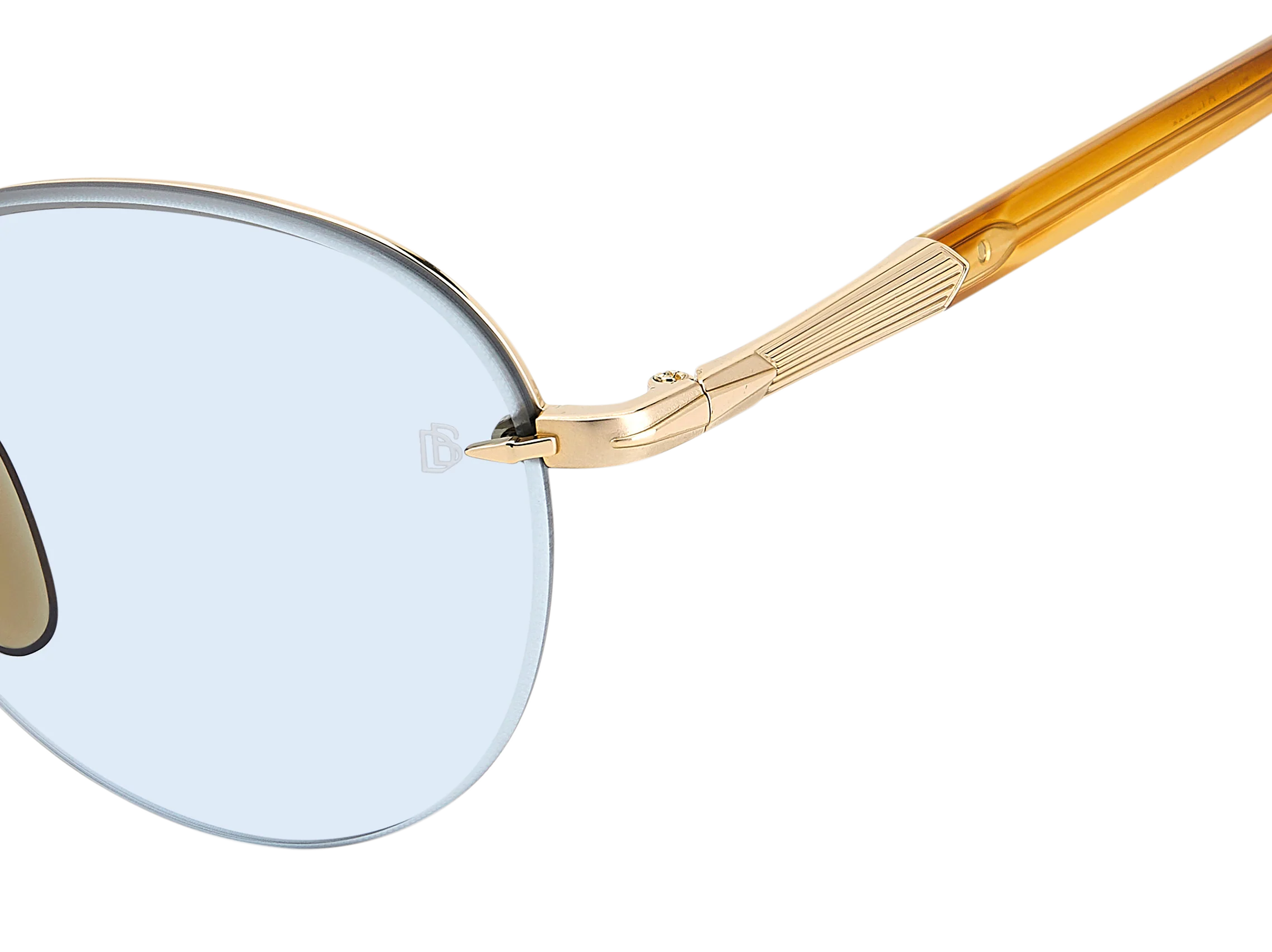 DB 1173/S - Gold Brown Horn - Azure Photocromatic - Image 4
