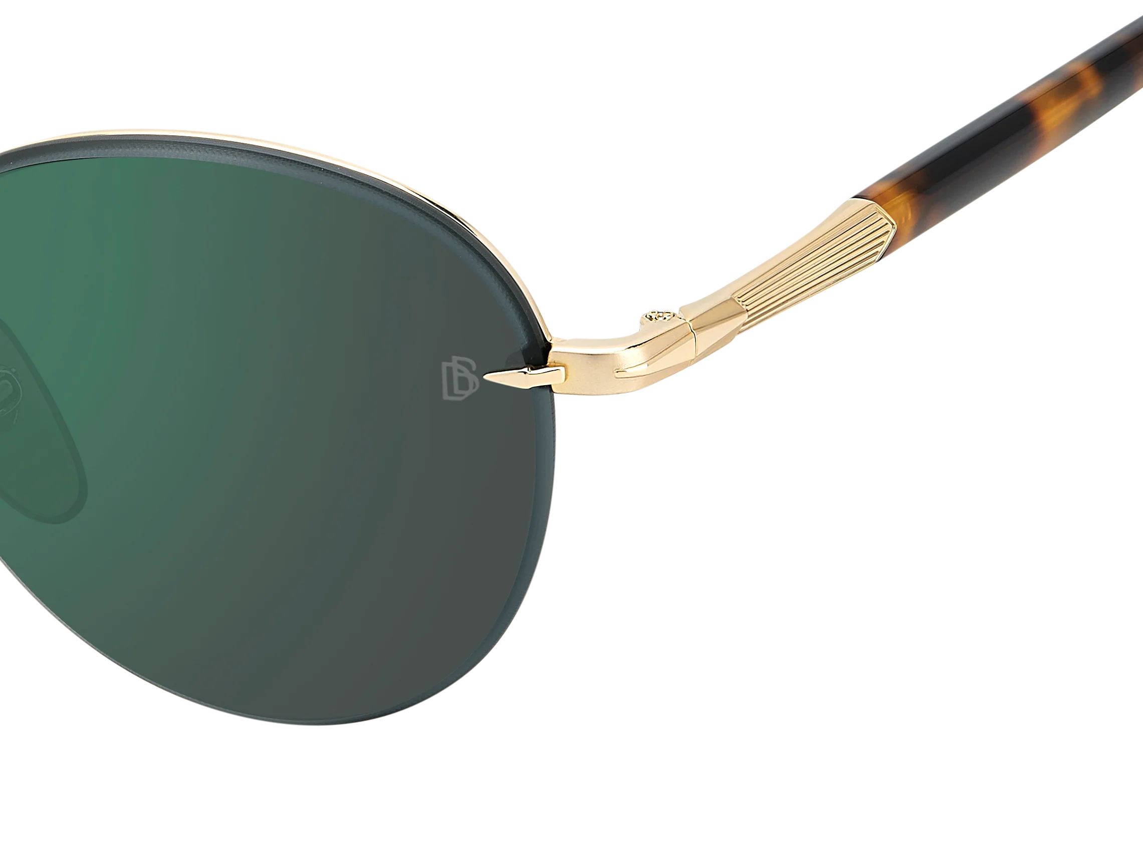 DB 1173/S - Gold Havana - Green Mirror - Image 4