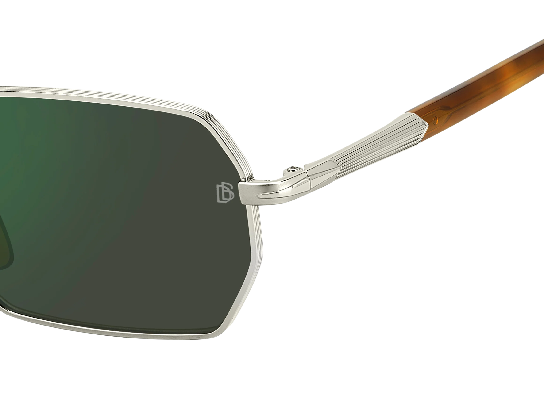 DB 1174/S - Palladium Havana - Green Mirror - Image 4