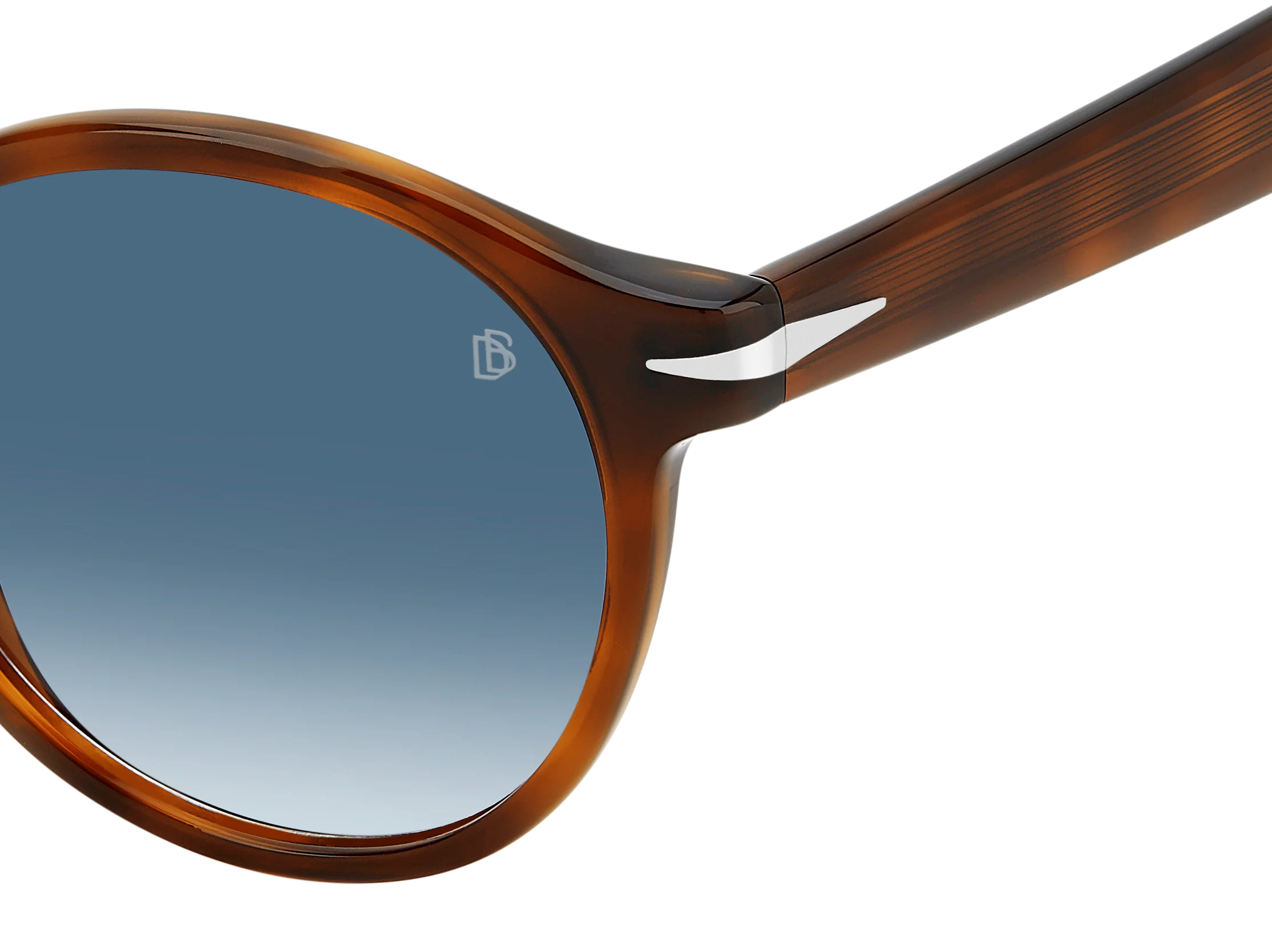 DB 1178/S - Brown Havana - Dk Blue Shaded - Image 4