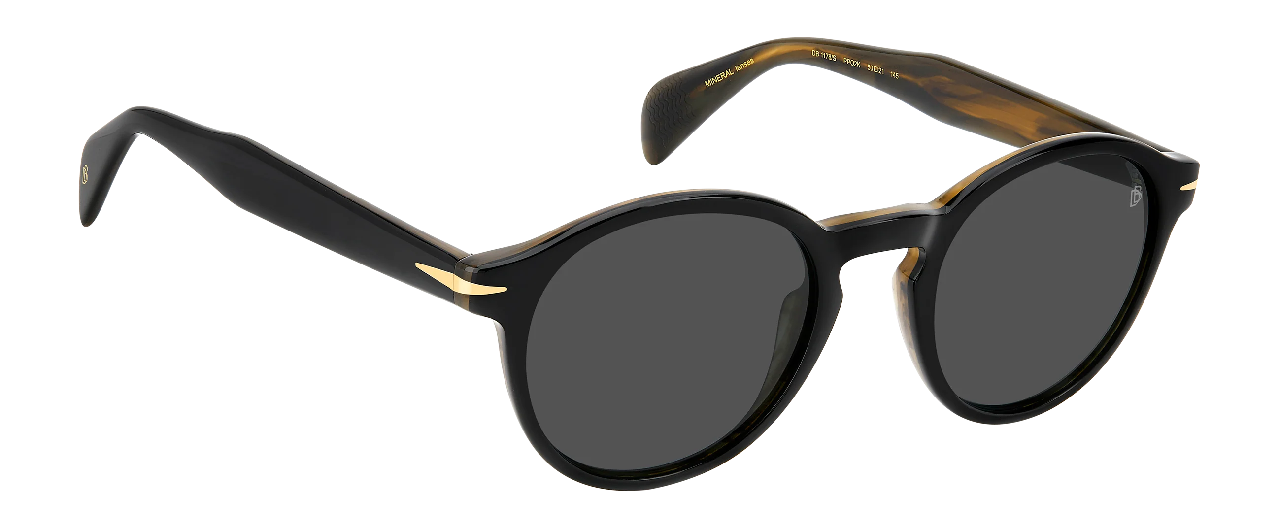 DB 1178/S - Striped Black Beige - Grey Antireflex - Image 3