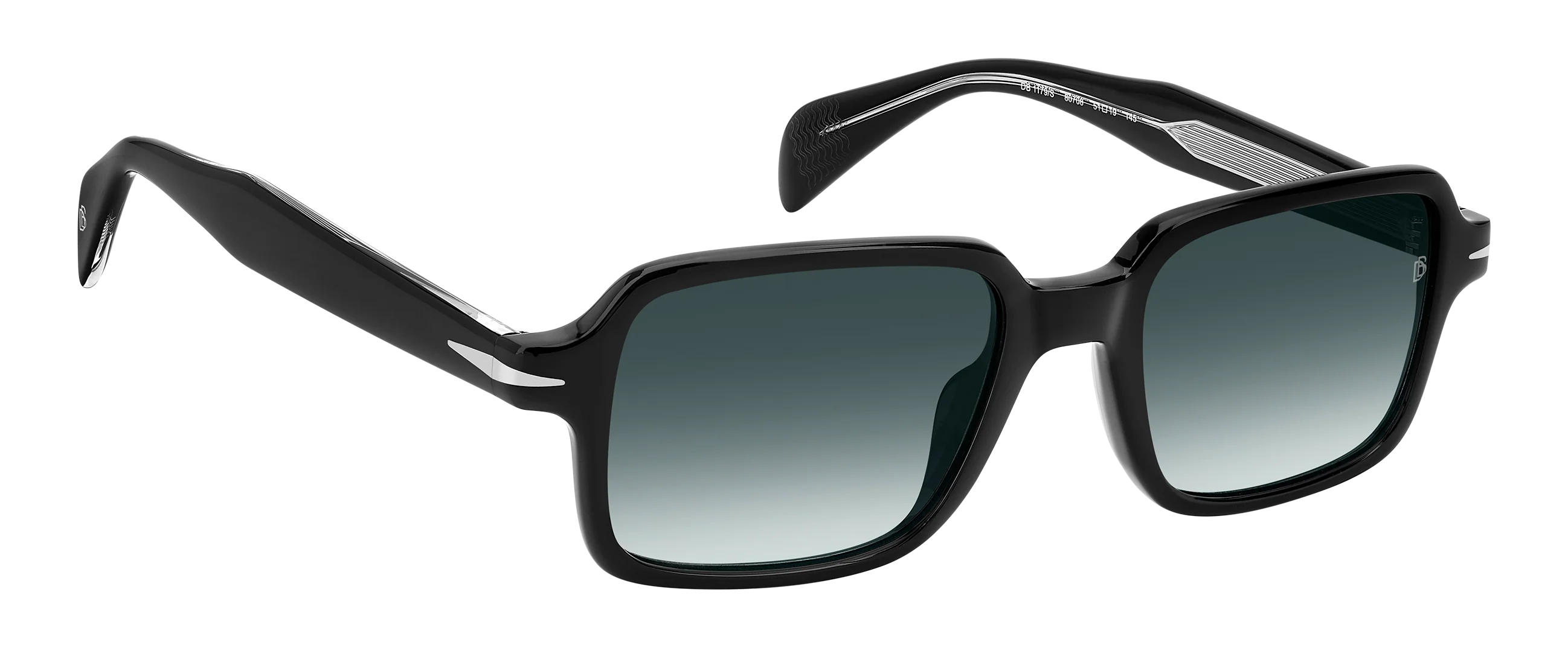 DB 1179/S - Black - Dk Blue Shaded - Image 4