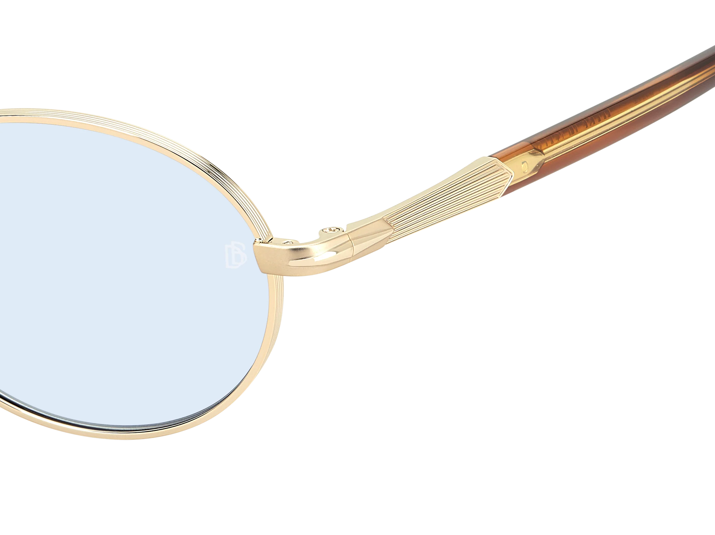 DB 1196/S - Gold Brown Horn - Azure Photocromatic - Image 4