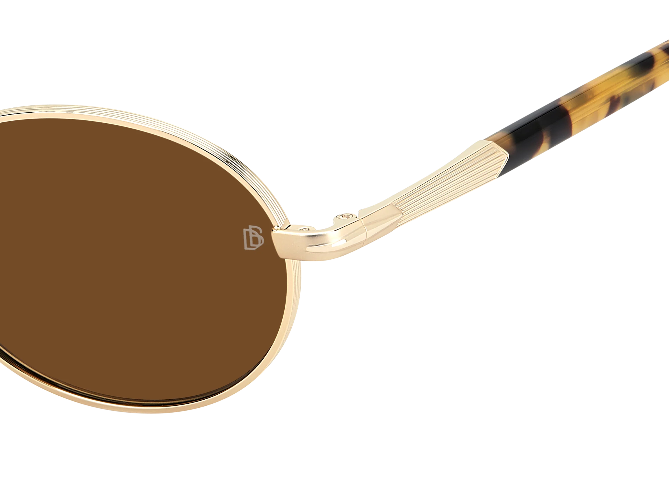 DB 1196/S - Gold Honey Havana - Brown - Image 4