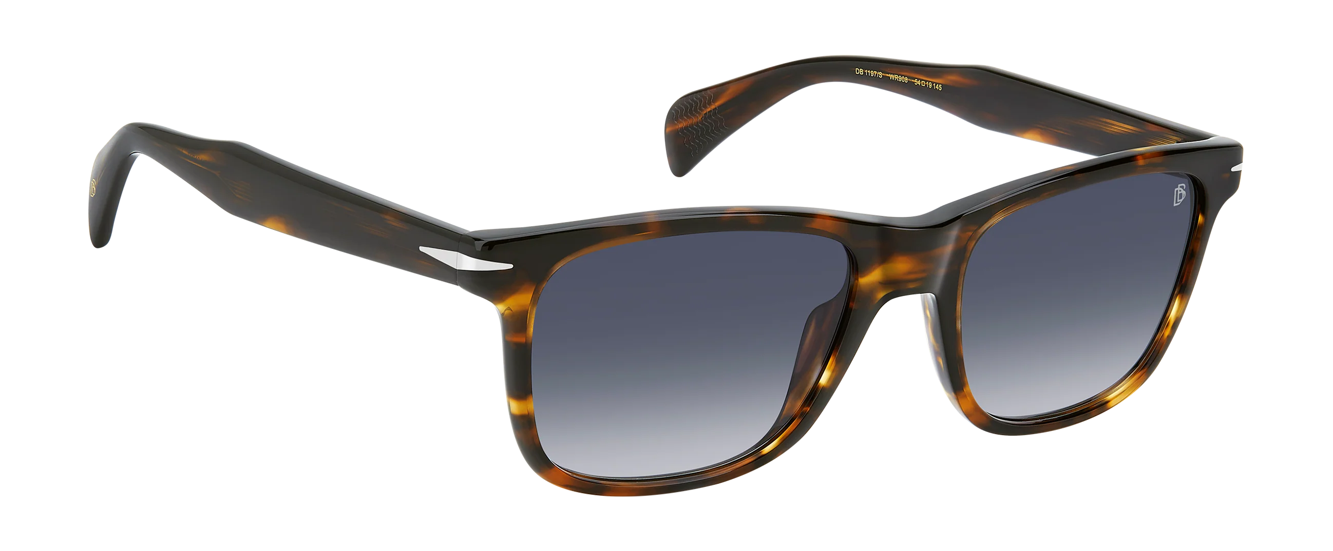 DB 1197/S - Brown Havana - Dk Blue Shaded - Image 3