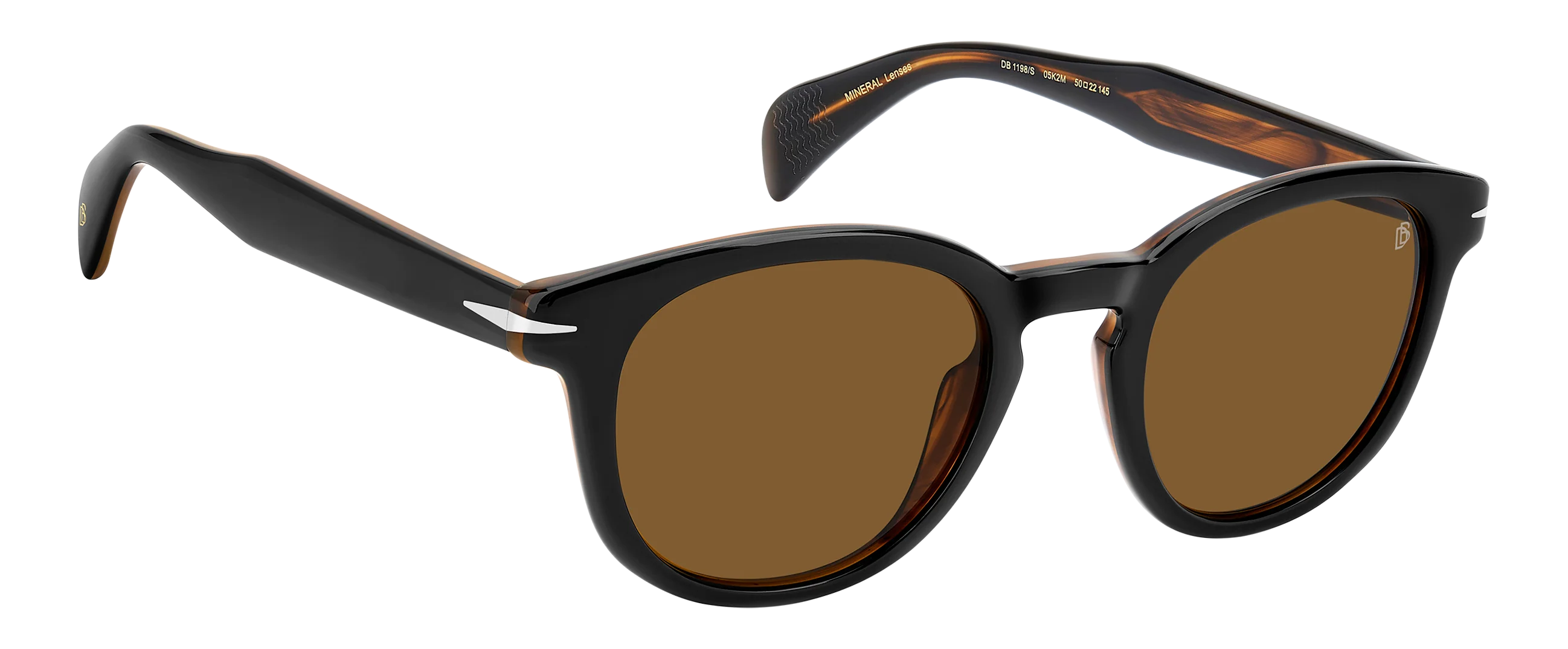 DB 1198/S - Black Striped Brown - Brown Antireflex - Image 3