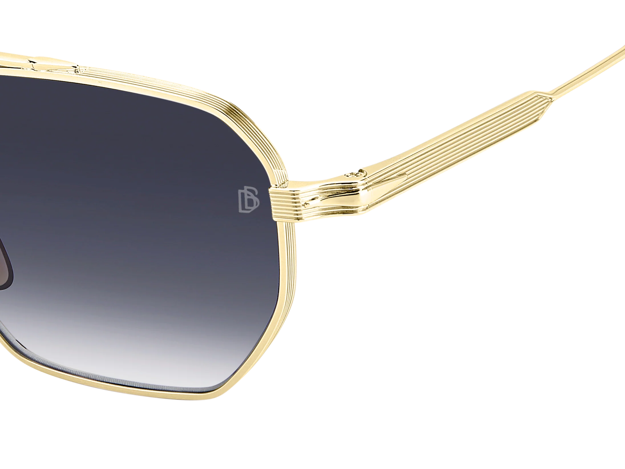 DB 1229/S - Gold Black 2 - Blue Shaded Antireflex - Image 3