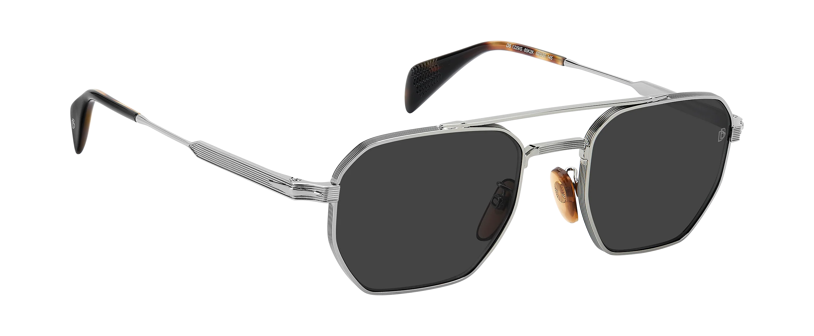 DB 1229/S - Ruthenium Black - Grey Antireflex - Image 4