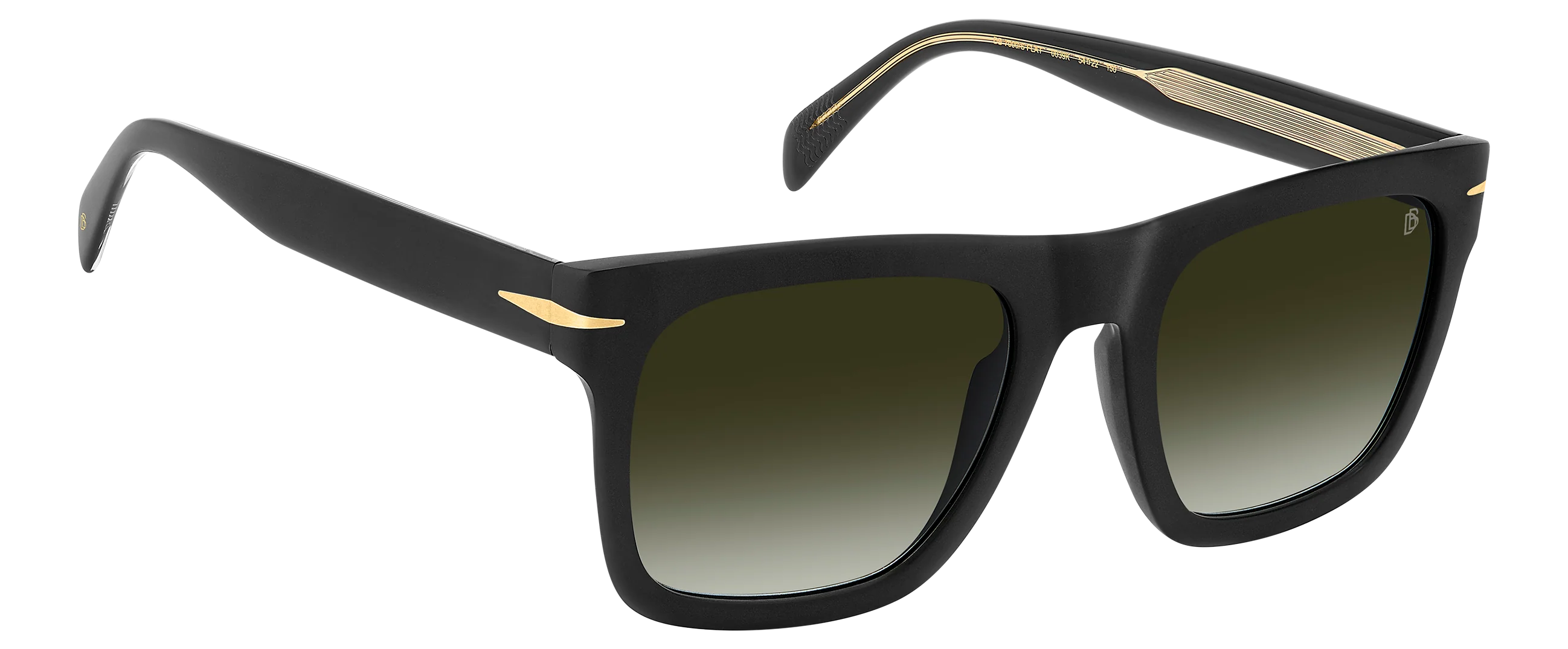 DB 7000/S FLAT - Matte Black - Green Shaded - Image 3