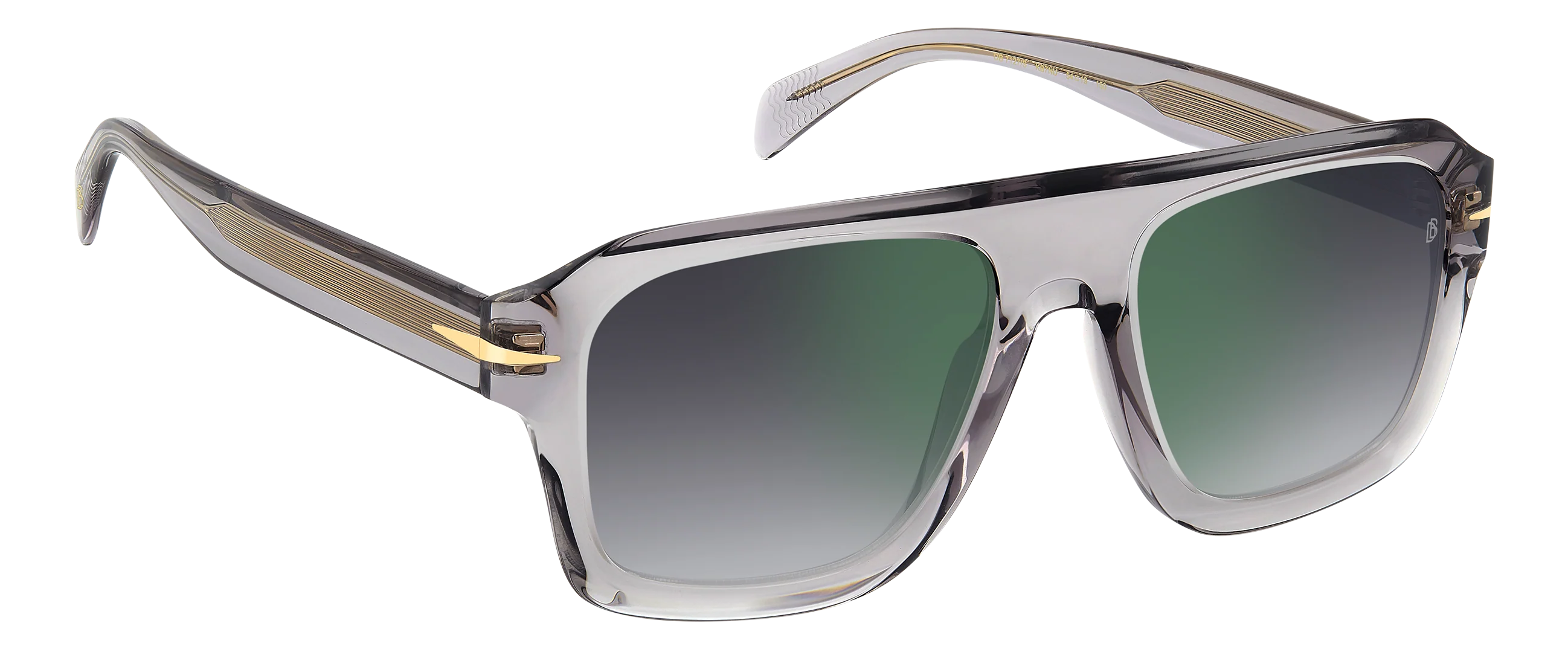 DB 7127/S - Grey - Grey Shaded Green Mirror - Image 3