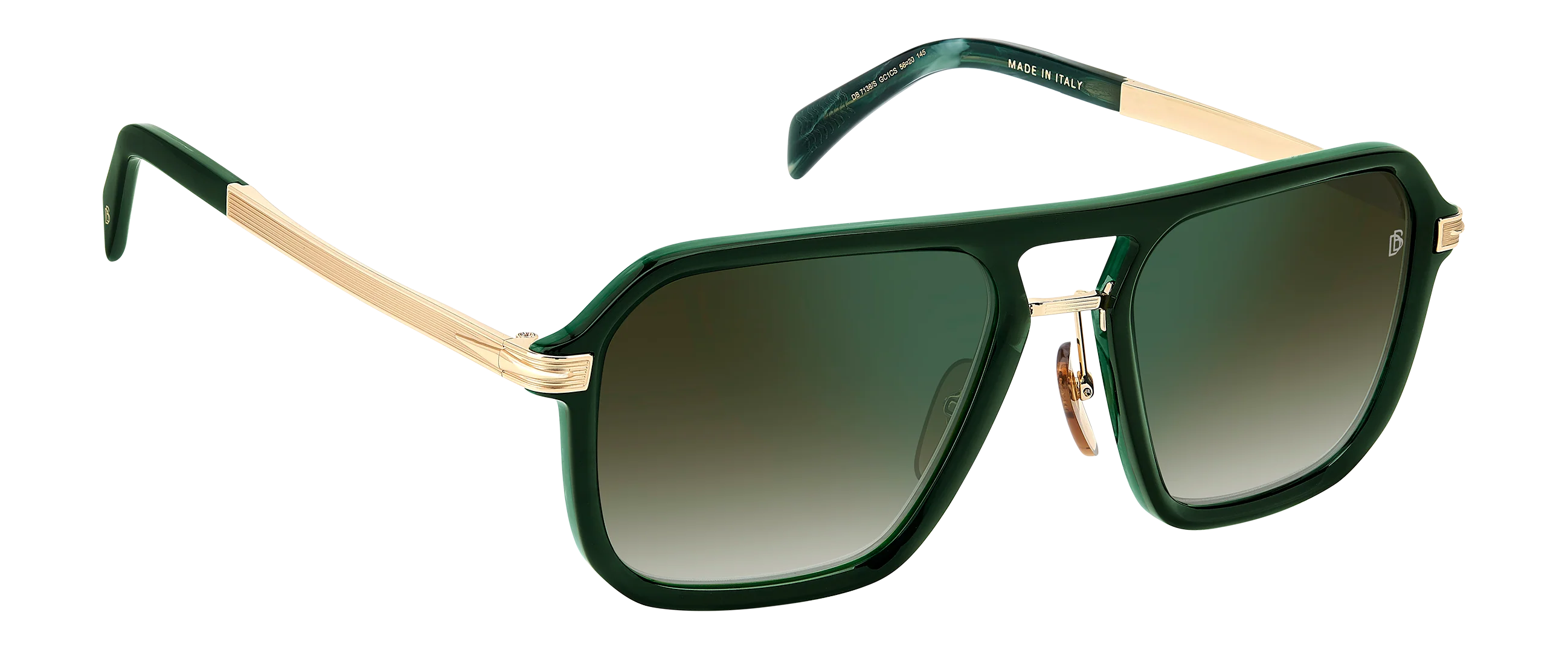 DB 7136/S - Green Marble Gold - Green Shaded Green Mirror - Image 3