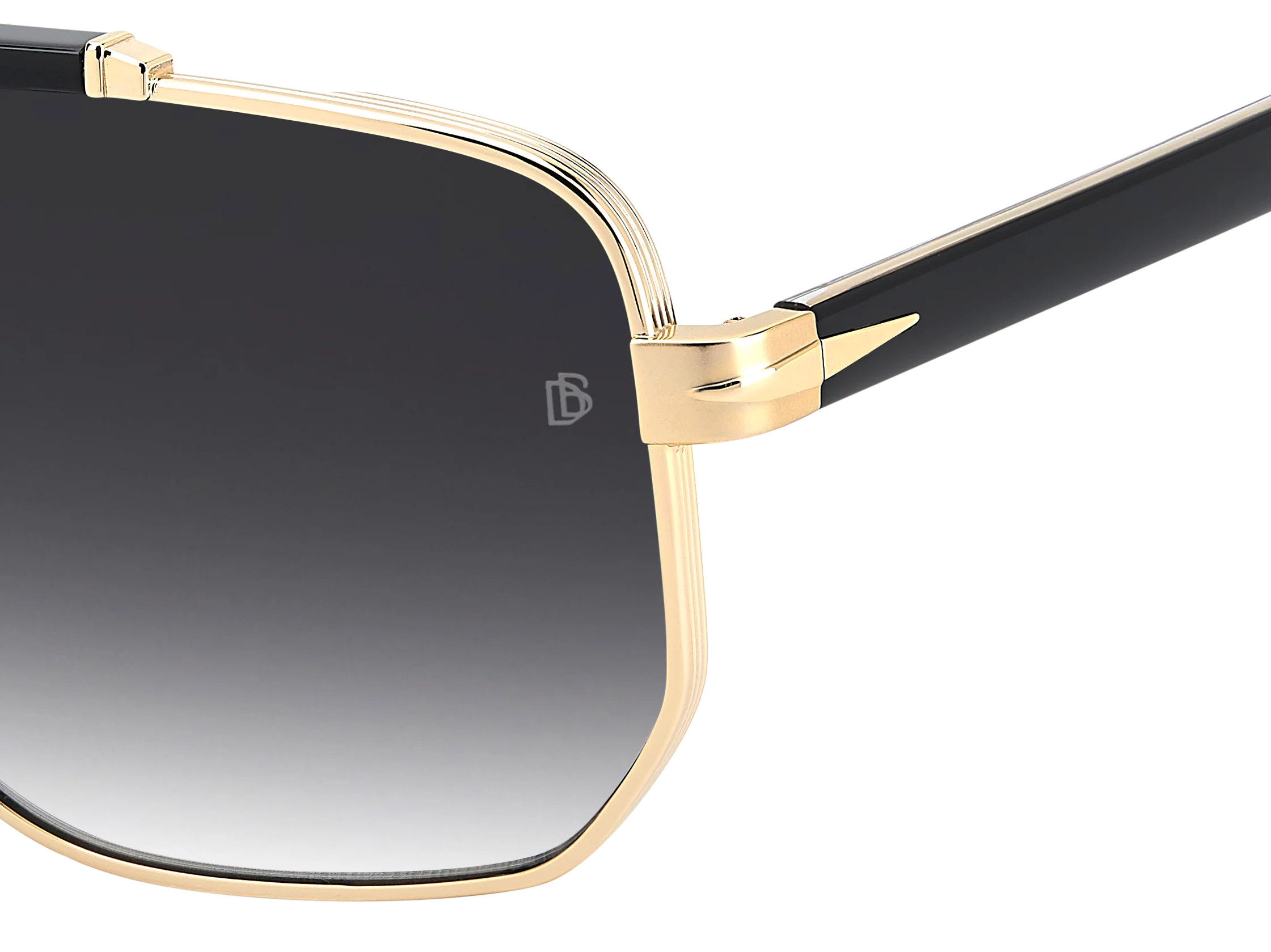 DB 7157/S - Gold Black 2 - Dark Grey Shaded - Image 3
