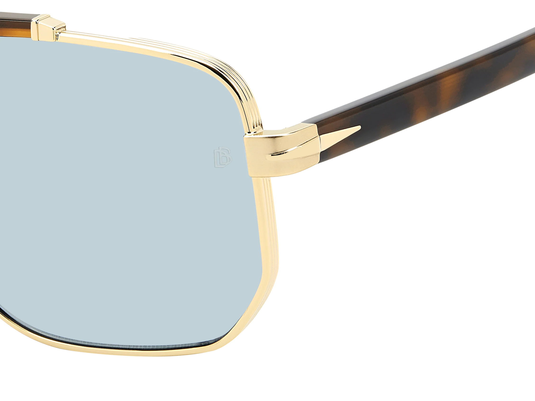 DB 7157/S - Gold Brown Havana - Blue Photochromic Antireflex - Image 3