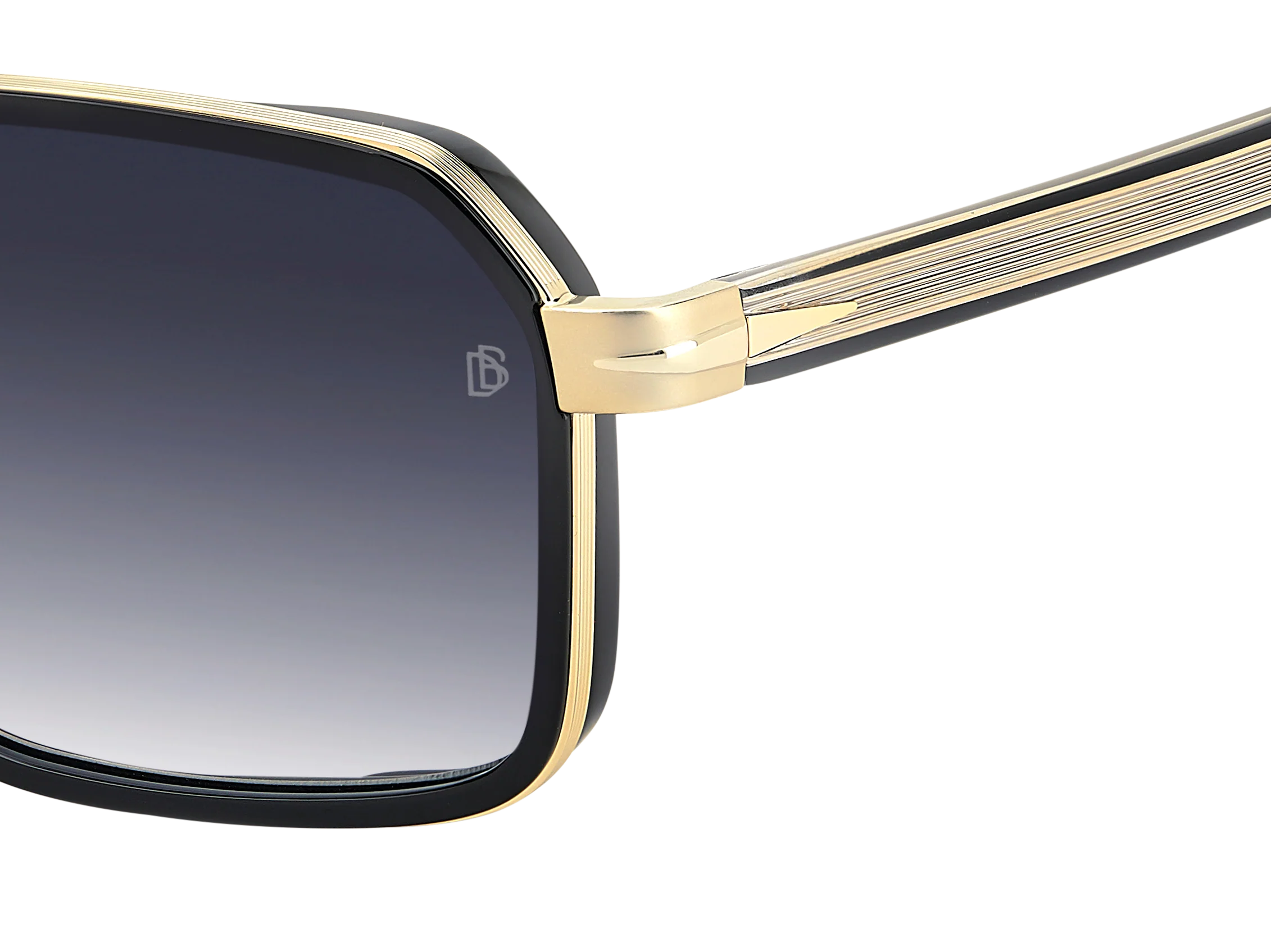 DB 7158/S - Gold Black 2 - Dk Blue Shaded - Image 3