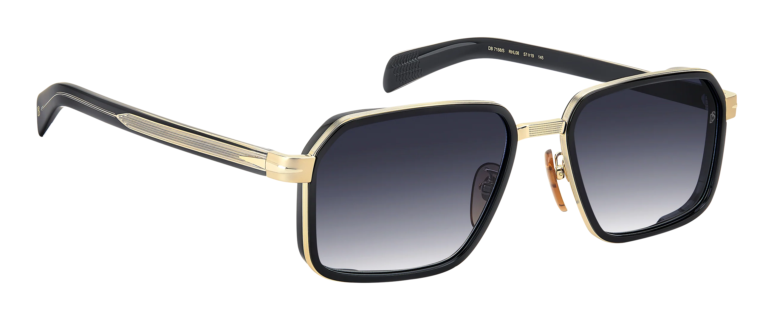DB 7158/S - Gold Black 2 - Dk Blue Shaded - Image 4