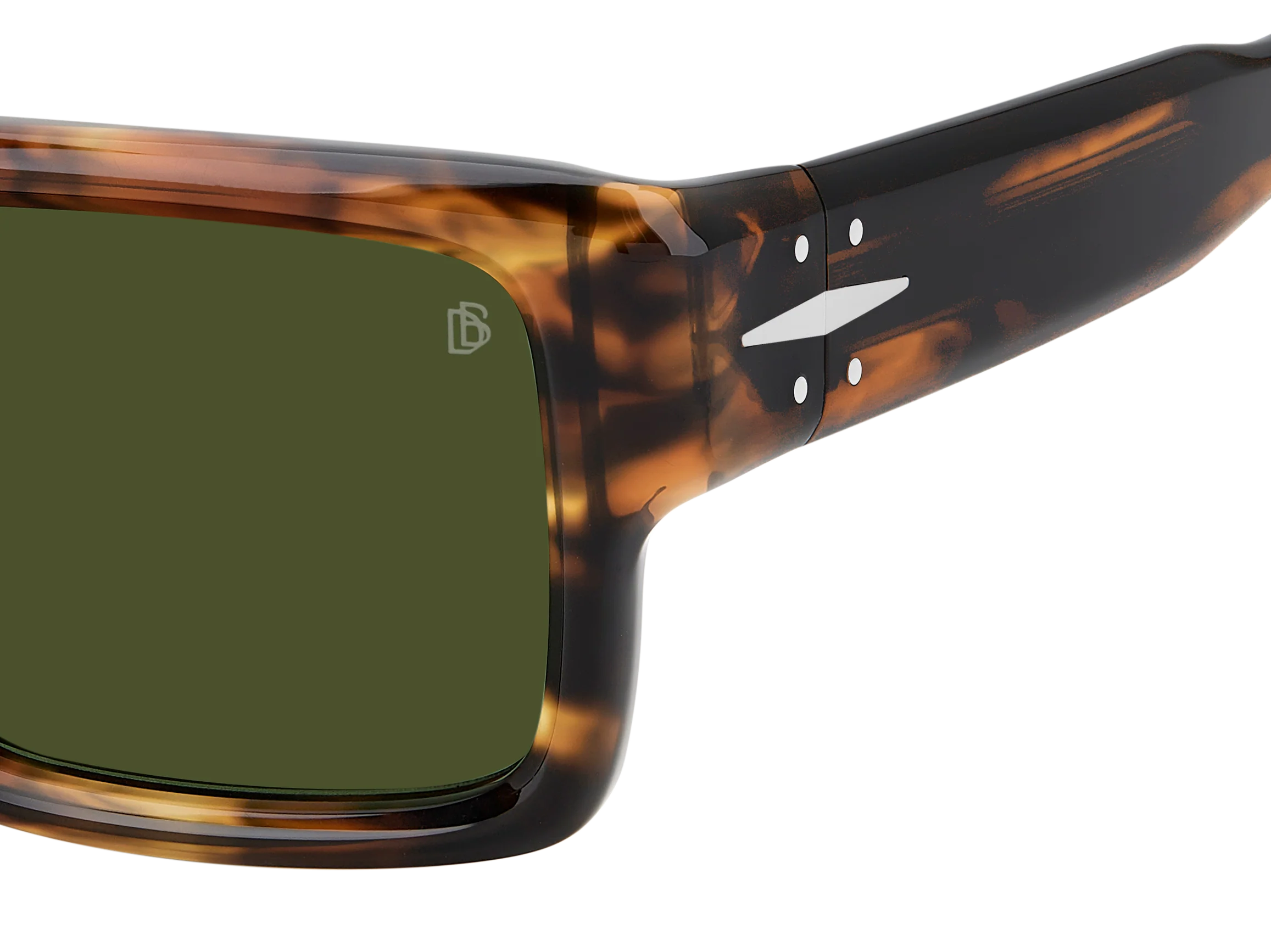 DB 7159/S - Brown Havana - Green - Image 3