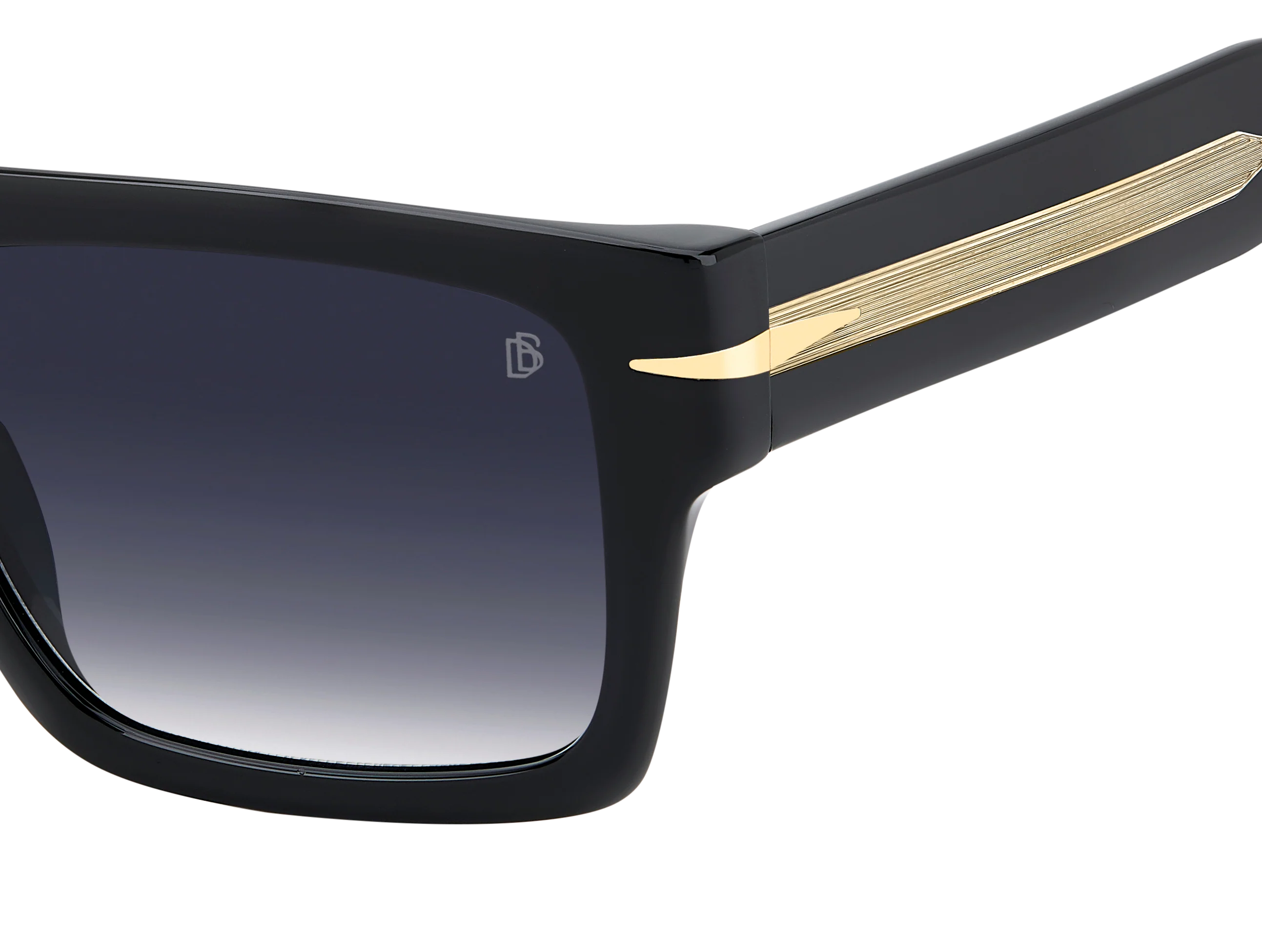 DB 7161/S - Black - Dk Blue Shaded - Image 3