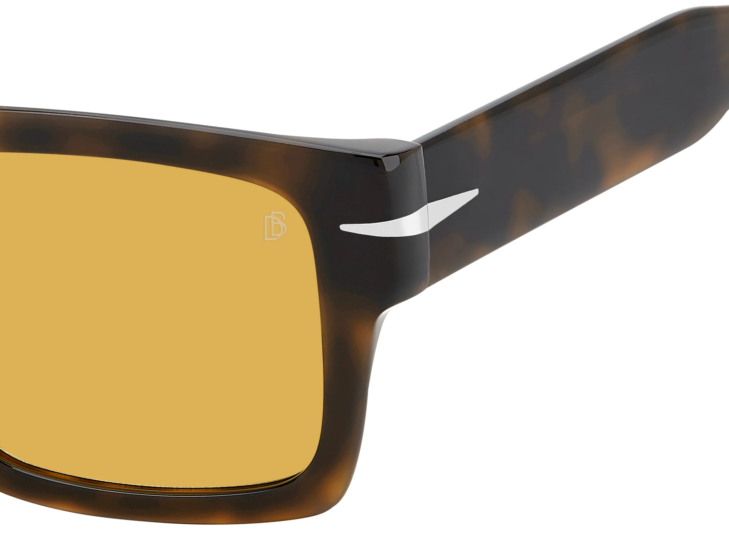 DB 7161/S - Brown Havana - Yellow - Image 4