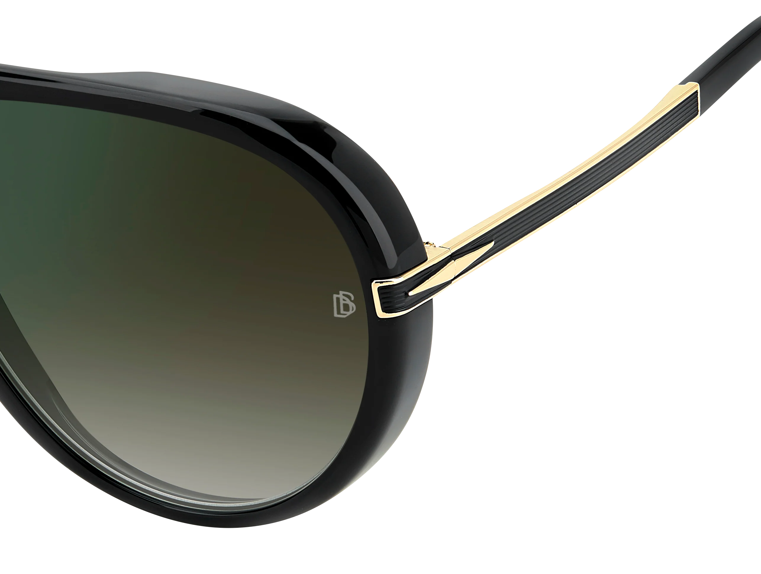 DB 99/VOYAGER - Black Gold - Green Shaded Green Mirror - Image 4