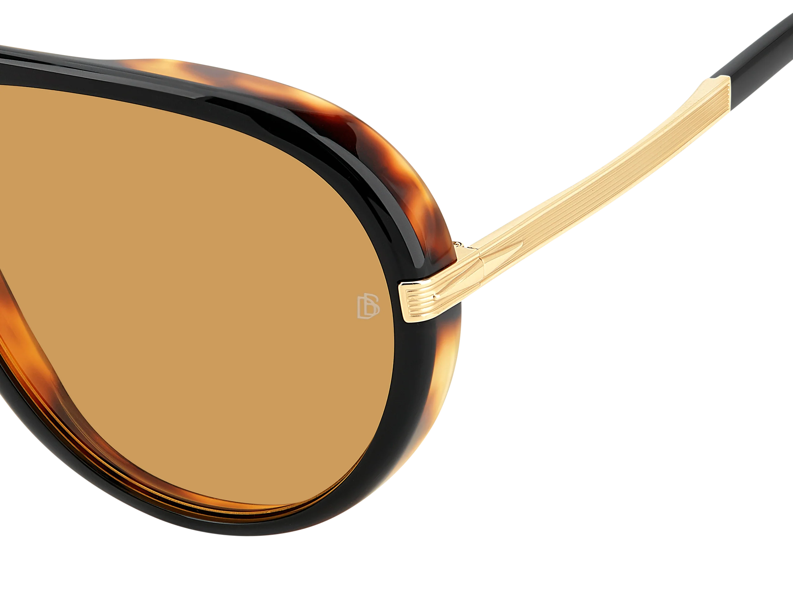 DB 99/VOYAGER - Black Havana Gold - Orange Hight Contrast - Image 4